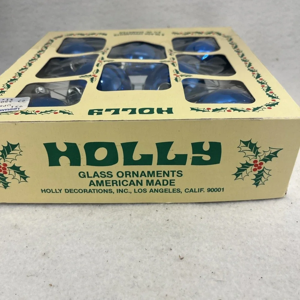 Hollywood Regency set blue